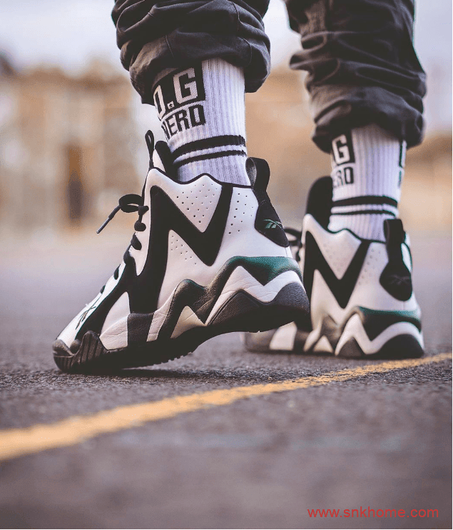 锐步火山经典配色球鞋 Reebok Kamikaze 2 锐步篮球鞋复刻回归 货号:FV2969