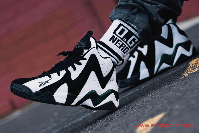 锐步火山经典配色球鞋 Reebok Kamikaze 2 锐步篮球鞋复刻回归 货号:FV2969