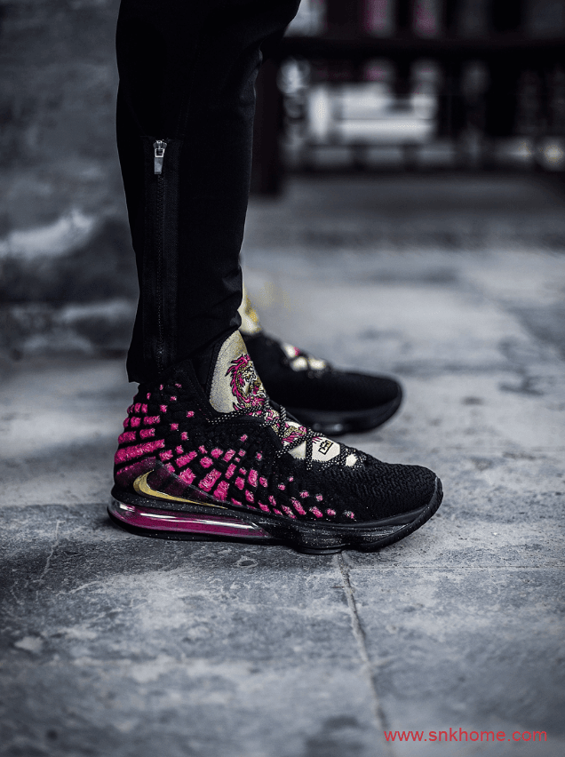 周杰伦同款球鞋 Nike LeBron 17 “Courage” 詹姆斯十七代中国风篮球鞋发售价格 货号:CD5054-001