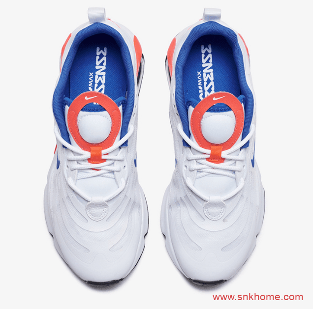 耐克小白鞋气垫 NIKE Air Max Exosense 白蓝粉气垫跑鞋发售日期 货号：CK6922-100