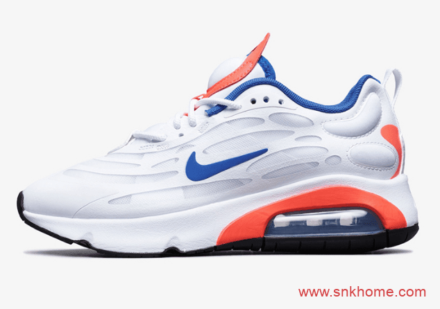 耐克小白鞋气垫 NIKE Air Max Exosense 白蓝粉气垫跑鞋发售日期 货号：CK6922-100