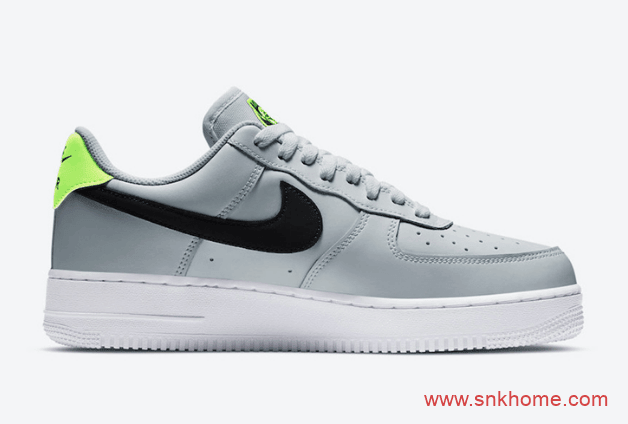低帮空军灰绿配色 Nike Air Force 1 Low “Worldwide” 清爽夏天空军灰绿官图曝光 货号:CK7648-002