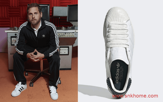 极具个性的阿迪达斯贝壳头 Jonah Hill x adidas Superstar 阿迪达斯贝壳头Jonah Hill联名款 货号:FW7577