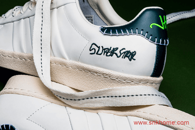 极具个性的阿迪达斯贝壳头 Jonah Hill x adidas Superstar 阿迪达斯贝壳头Jonah Hill联名款 货号:FW7577