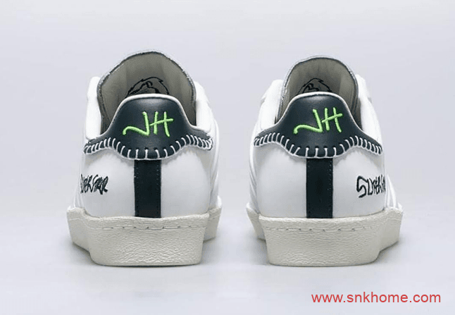 极具个性的阿迪达斯贝壳头 Jonah Hill x adidas Superstar 阿迪达斯贝壳头Jonah Hill联名款 货号:FW7577