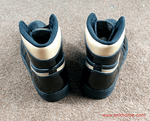 黑金漆皮质感超强 Air Jordan 1 High OG AJ漆皮黑金高帮发售日期 货号:555088-032
