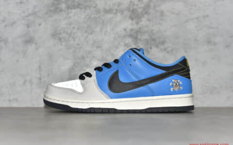 耐克低帮板鞋 Instant Skateboards x NIKE SB Dunk Low 耐克Dunk狗头鞋头反光 货号:CZ5128-400
