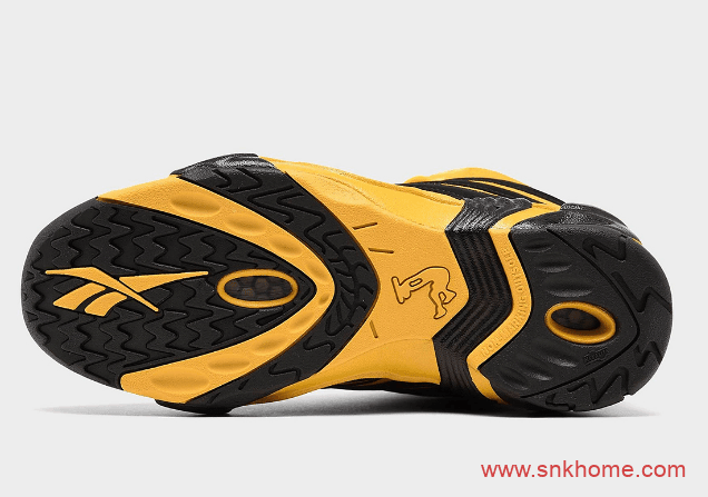 奥尼尔年轮球鞋李小龙配色 Reebok Shaqnosis “Shaq Fu” 锐步黑黄实战篮球鞋发售日期 货号:FX3343