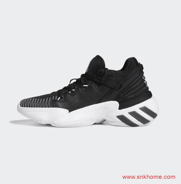 米切尔黑白色球鞋官图 adidas D.O.N. Issue#2 2K米切尔战靴新配色释出