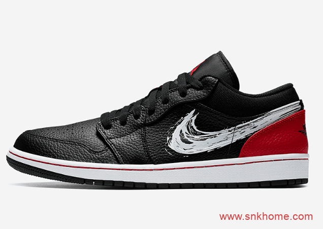 手绘涂鸦AJ1中帮新配色 Air Jordan 1 Low SE 货号:DA4659-001