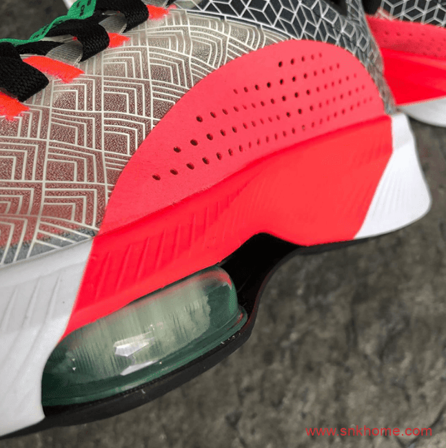 耐克乔丹前掌气垫缓震 Jordan Air Zoom Renegade 乔丹训练鞋跑鞋白红新配色 货号:CJ5383-002