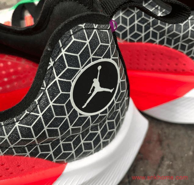 耐克乔丹前掌气垫缓震 Jordan Air Zoom Renegade 乔丹训练鞋跑鞋白红新配色 货号:CJ5383-002
