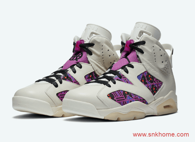 正代AJ三款配色亮相 Air Jordan 6“ Quai 54” 高帮实物图曝光 货号:CZ4152-100