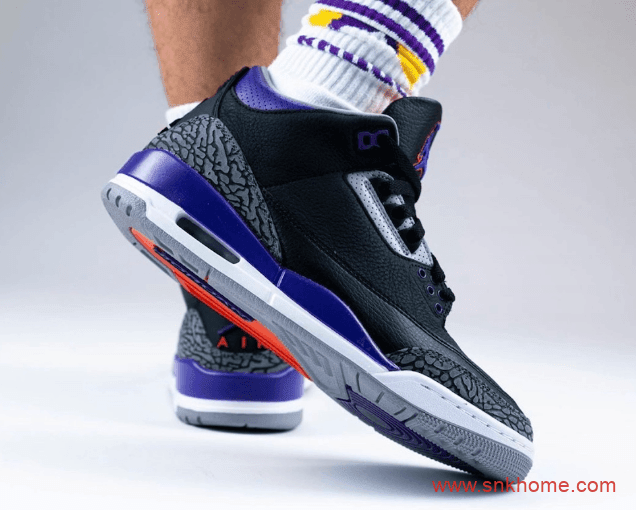 AJ3实战篮球鞋 Air Jordan 3 “Court Purple” AJ3黑紫为何取消发售 货号:CT8532-050
