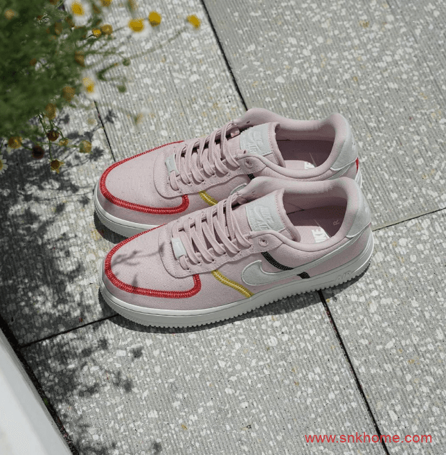 Nike Air Force 1 Low “Life Lime” 耐克空军帆布鞋粉色与黄色即将发售 货号:CK6572-600 / CK6572-700