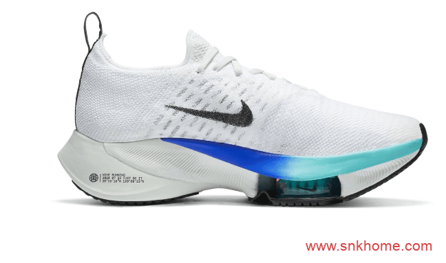 耐克破2神鞋训练版 Nike Air Zoom Tempo Next% 耐克马拉松真碳前掌气垫跑鞋灰白配色发售日期 货号：CI9923-100