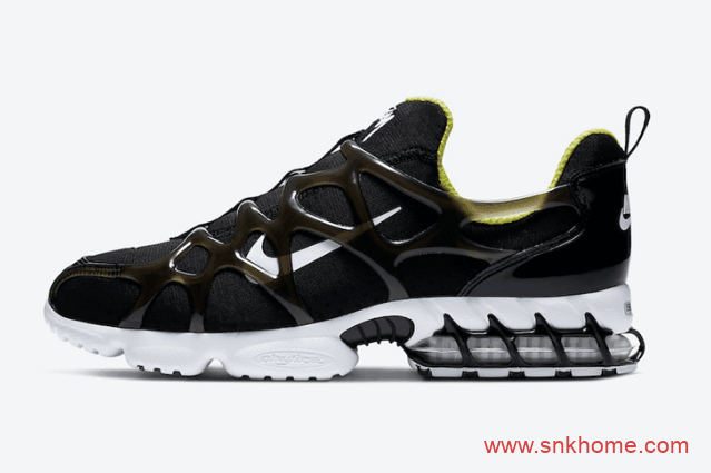 富婆快乐鞋 Stussy x Nike Air Zoom Spiridon KK 耐克斯图西联名二代黑色发售日期 货号:CJ9918-100 / CJ9918-001