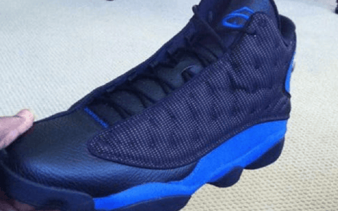 AJ13皇家蓝实物图曝光 Air Jordan 13 “Hyper Royal”发售日期 货号：414571-040