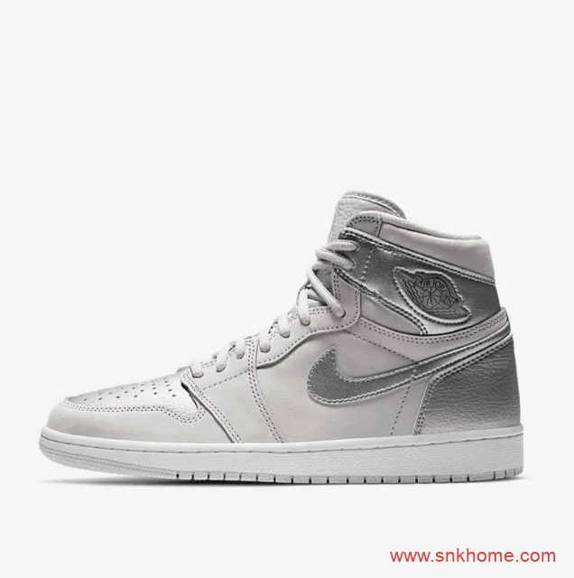 白银高帮AJ1日本限定 Air Jordan 1 High OG “Japan” AJ1日本限定手提箱限量款 货号:555088-029