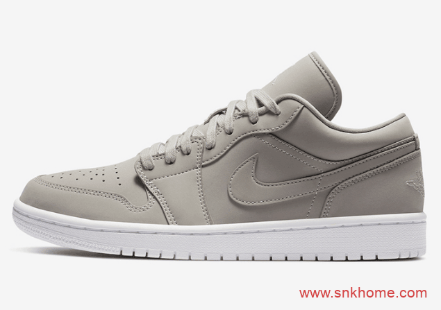 好穿搭的AJ低帮 Air Jordan 1 Low “Grey Fog” AJ1雾霾灰配色发售日期 货号:DC0774-002