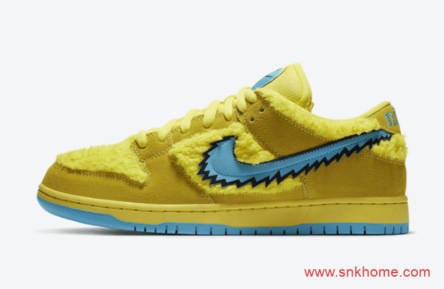 Grateful Dead x Nike SB Dunk Low 耐克五只熊 Dunk SB小熊系列发售日期 货号:CJ5378-300