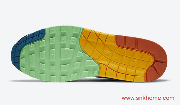 耐克MAX1多色拼接泼墨中底 Nike Air Max 1官图释出发售日期 货号:CZ8140-001