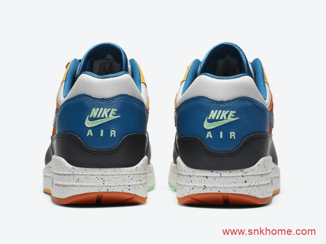 耐克MAX1多色拼接泼墨中底 Nike Air Max 1官图释出发售日期 货号:CZ8140-001