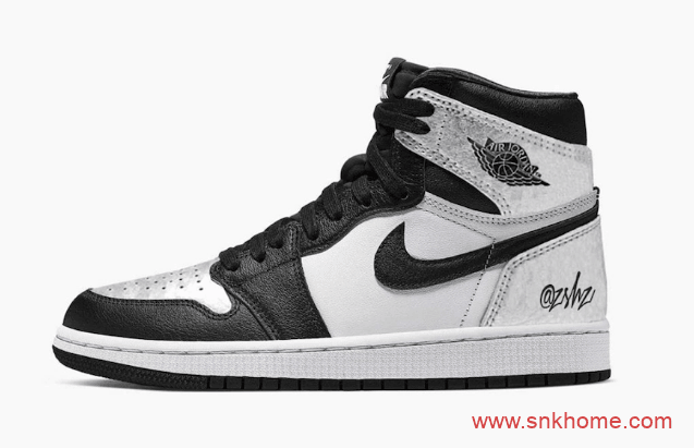 Air Jordan 1 High OG WMNS “Silver Toe” AJ1黑银脚趾WMNS规格发售日期 货号:CD0461-001