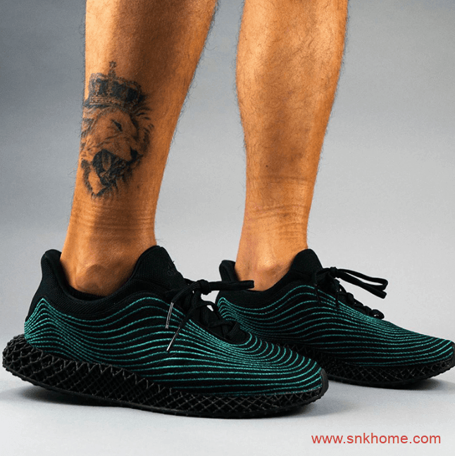 阿迪达斯4D科技鞋 Parley x adidas Ultra Boost 4D全新限量版阿迪达斯环保鞋实物图曝光 货号:FX2434