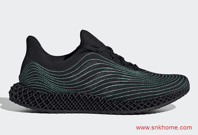 阿迪达斯4D科技鞋 Parley x adidas Ultra Boost 4D全新限量版阿迪达斯环保鞋实物图曝光 货号:FX2434