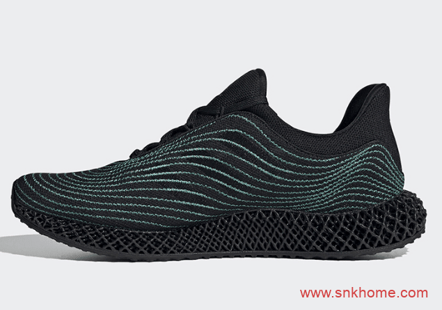 阿迪达斯4D科技鞋 Parley x adidas Ultra Boost 4D全新限量版阿迪达斯环保鞋实物图曝光 货号:FX2434