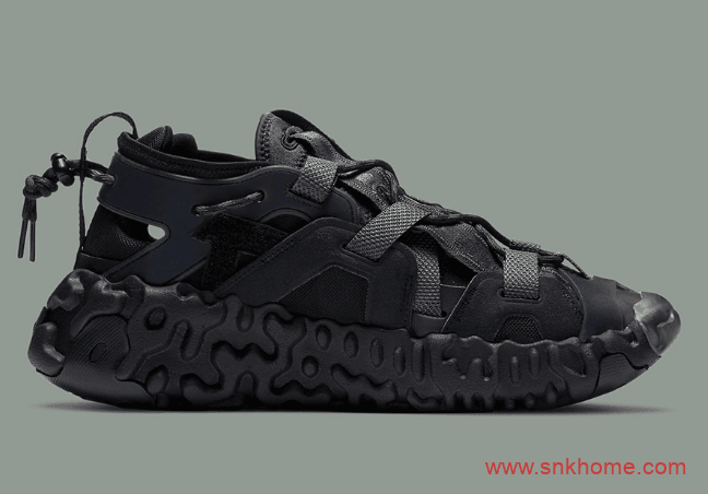 Nike ISPA OverReact Sandal 耐克React瑞亚舒适缓震黑武士发售日期 货号:CQ2230-001