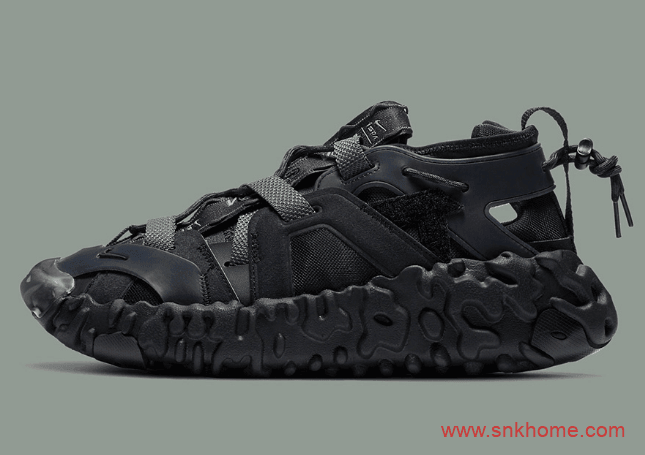 Nike ISPA OverReact Sandal 耐克React瑞亚舒适缓震黑武士发售日期 货号:CQ2230-001