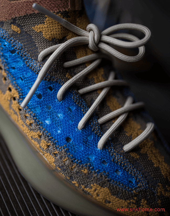 椰子跳票王 Yeezy Boost 380 “Blue Oat” 椰子380暴龙兽配色微信开启登记 货号:FY5137
