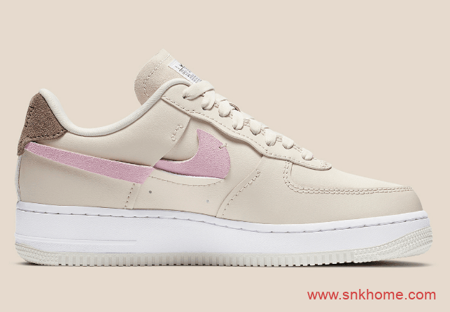 Nike Air Force 1 Low Vandalized “Light Orewood Brown”耐克空军奶茶色断钩解构鞋 货号:DC1425-100