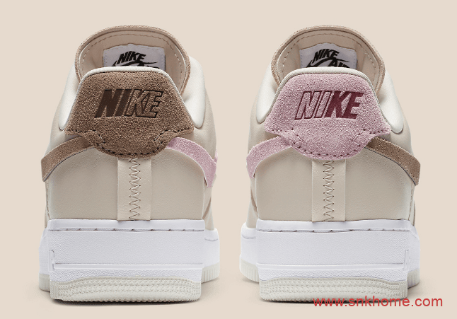 Nike Air Force 1 Low Vandalized “Light Orewood Brown”耐克空军奶茶色断钩解构鞋 货号:DC1425-100