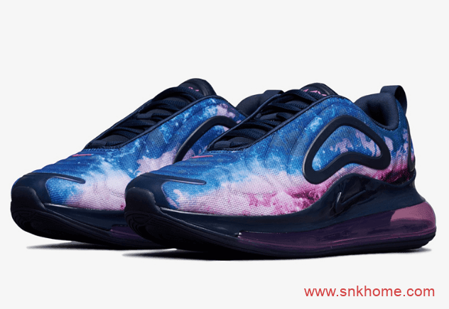 耐克MAX270渐变星空配色 Nike Air Max 720 “Galaxy”全新星空主题发售日期 货号:CW0904-400