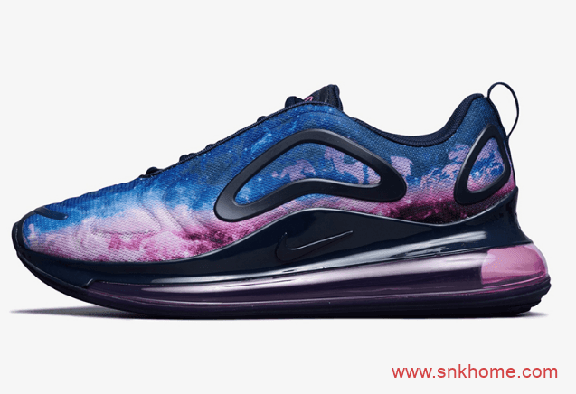 耐克MAX270渐变星空配色 Nike Air Max 720 “Galaxy”全新星空主题发售日期 货号:CW0904-400