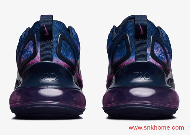 耐克MAX270渐变星空配色 Nike Air Max 720 “Galaxy”全新星空主题发售日期 货号:CW0904-400
