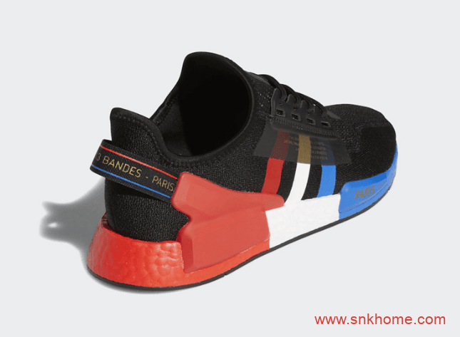 阿迪达斯巴黎限定 东京限定 adidas NMD R1 V2 “Paris”即将登场 货号：FY2070