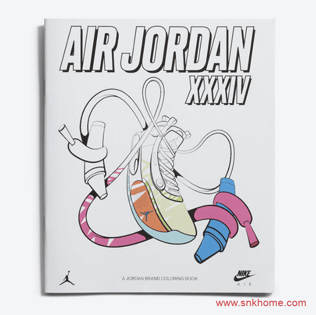 Air Jordan 34 Zion PE 锡安AJ34涂鸦PE官网已经上架 货号:DA1897-100