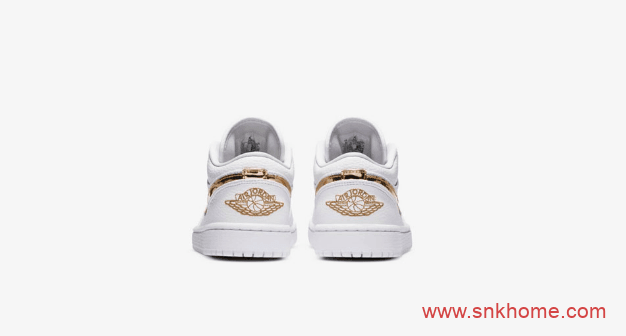 Air Jordan 1 Low “Metallic Gold” AJ1白金低帮发售日期 货号:CZ4776-100