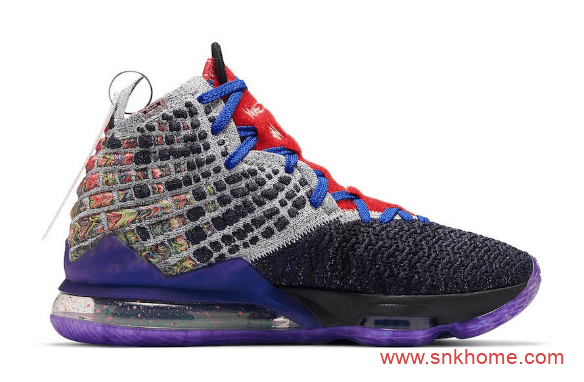 NIKE LeBron 17 What The 詹姆斯17代战靴鸳鸯配色官图释出