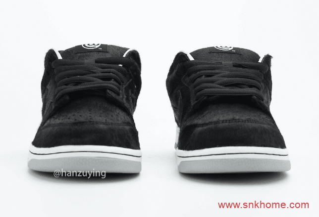 耐克积木熊联名Medicom Toy x Nike SB Dunk Low “BE@RBRICK” 耐克Dunk黑色马毛低帮发售日期 货号:CZ5127-001