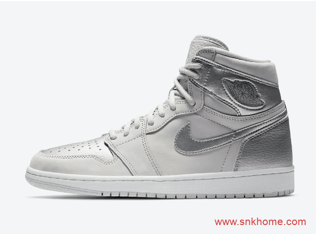 Air Jordan 1 High OG CO.JP “Tokyo” 限量版2020双AJ1白银日本限定手提箱版本 货号：DA0382-029