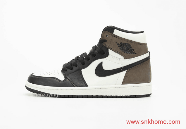 Air Jordan 1 High OG “Dark Mocha” AJ1小倒钩黑脚趾白粽色发售日期 货号:555088-105