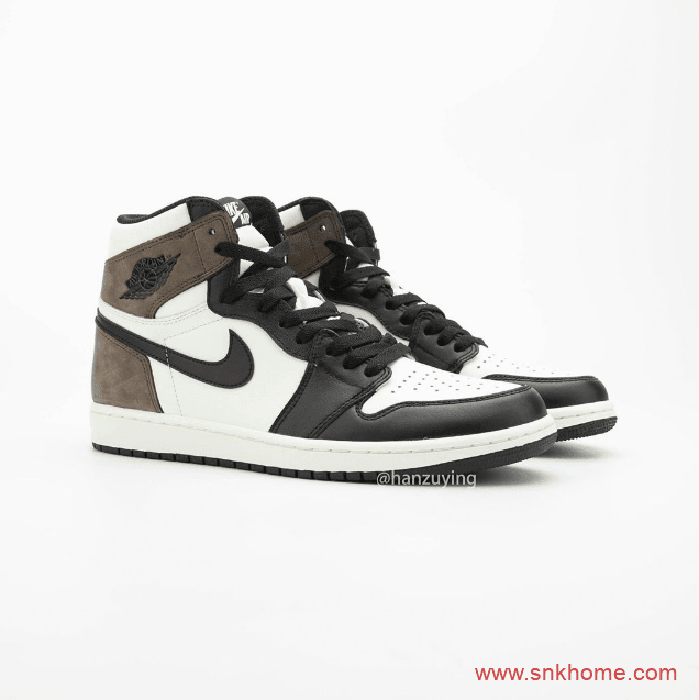 Air Jordan 1 High OG “Dark Mocha” AJ1小倒钩黑脚趾白粽色发售日期 货号:555088-105