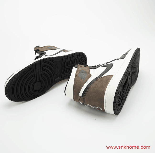 Air Jordan 1 High OG “Dark Mocha” AJ1小倒钩黑脚趾白粽色发售日期 货号:555088-105