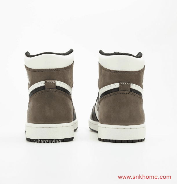 Air Jordan 1 High OG “Dark Mocha” AJ1小倒钩黑脚趾白粽色发售日期 货号:555088-105