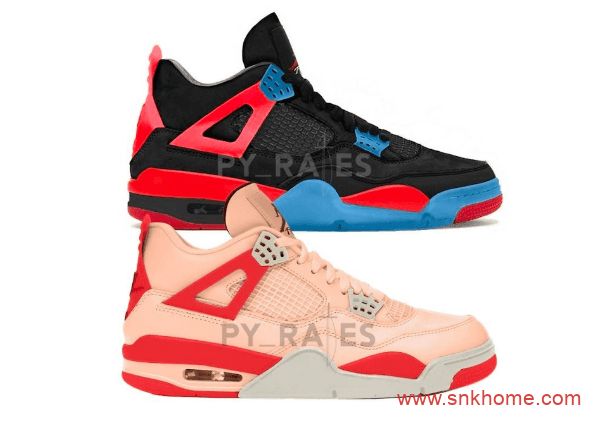 Union x Air Jordan 4 最新AJ4Union联名款真身曝光 也有发售日期 货号:DC9533-001/DC9533-800